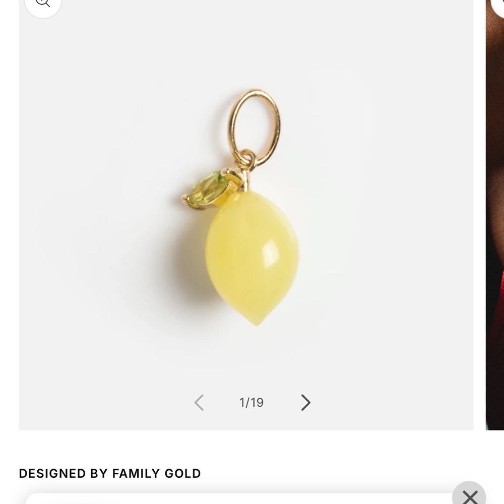9k lemon charm